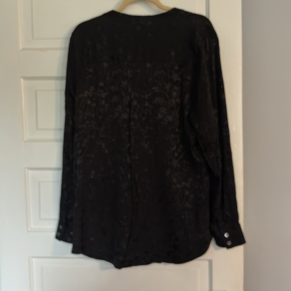 Soft Surroundings Floral Blouse - Picture 4 of 6